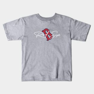 B Handletter Blue Red Kids T-Shirt